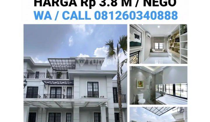 DI JUAL 1 UNIT VILLA SIAP HUNI DI KOMPLEK JEWEL PARK POLONIA 1