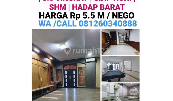 DI JUAL1 UNIT VILLA LUX SIAP HUNI DI KOMPLEK VILLA MAKMUR INDAH 1