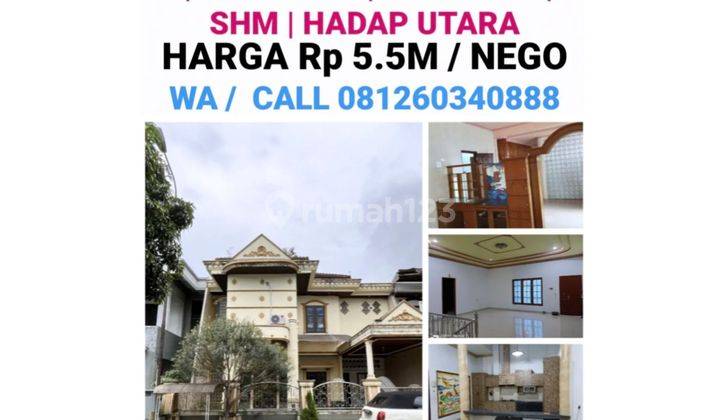 DI JUAL 1 UNIT VILLA SIAP HUNI DI KOMPLEK CEMARA ASRI 1