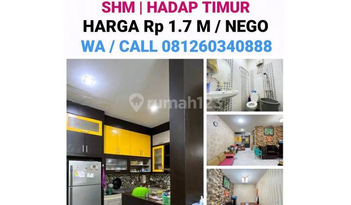 DI JUAL 1 UNIT VILLA SIAP HUNI DI KOMPLEK MUTIARA RESIDENCE 1