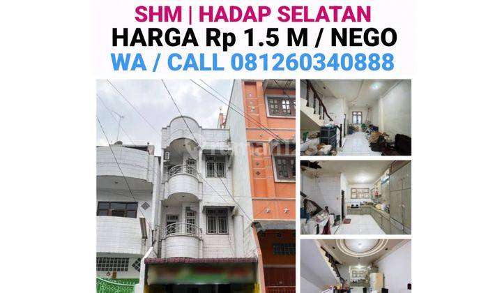 DI JUAL 1 UNIT RUKO SIAP HUNI DI JALAN ANSARI DEKAT THAMRIN 1