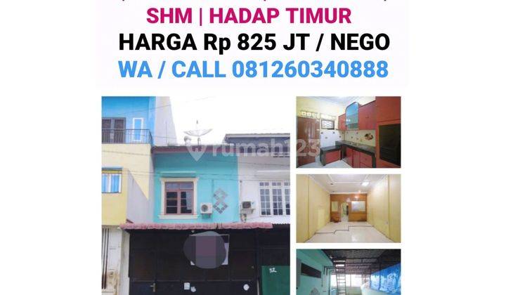 DI JUAL 
1 UNIT RUMAH SIAP HUNI DI KOMPLEK BILAL MAS 1