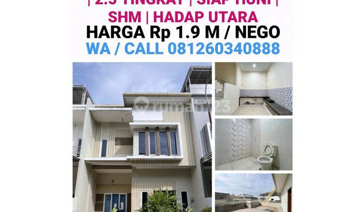 DI JUAL 1 UNIT VILLA SIAP HUNI DI KOMPLEK GRAHA HELVETIA SOPHIE SUIT 1