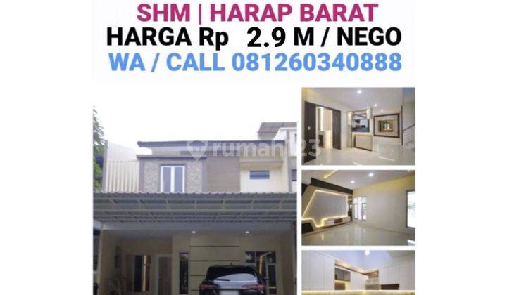 DI JUAL
1 UNIT VILLA LUX SIAP HUNI DI KOMPLEK MUTIARA RESIDENCE 1