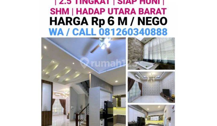 Di Jual 1 Unit Villa Hook Siap Huni Di Komplek Grand Cemara Asri 1