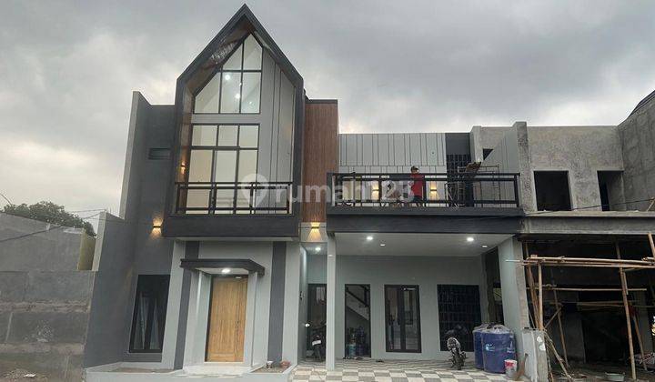 rumah scandinavian 2 lantai di Banguntapan Bantul Yogyakarta 1