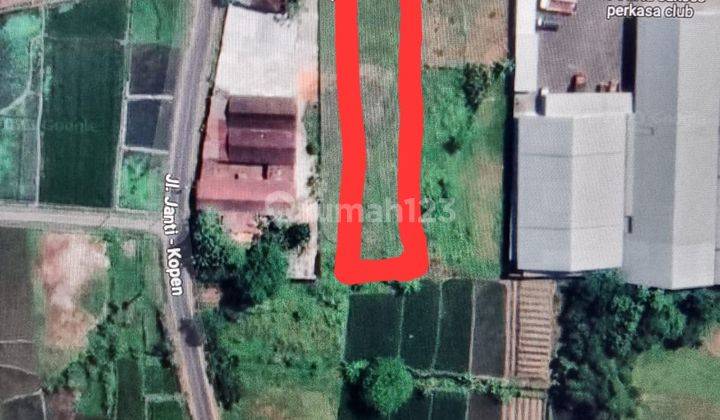 Tanah Zona Kuning untuk Gudang, lokasi Dekat Wisata Umbul Nilo 3