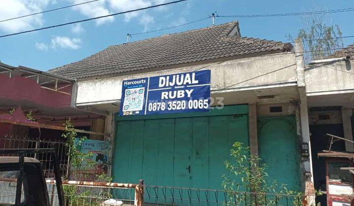 Gudang minimalis pinggir jalan Solo-Baki, akses jalan kontainer 1