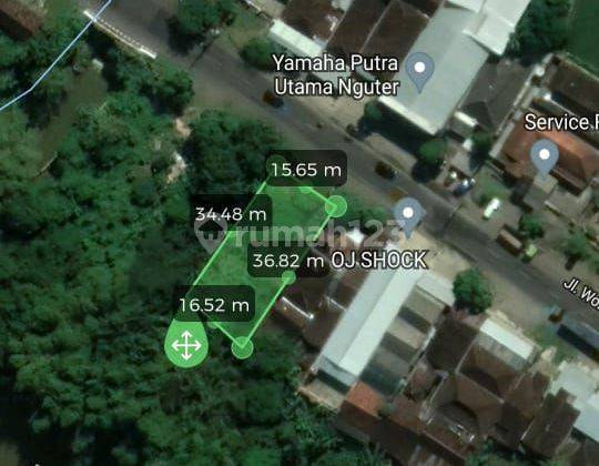 Tanah strategis pinggir jalan raya nguter sukoharjo solo 2