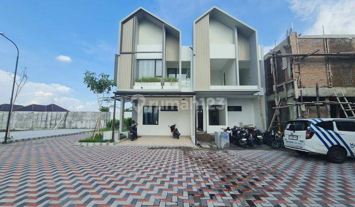 Rumah baru minimalis di cluster elite gentan solo 1