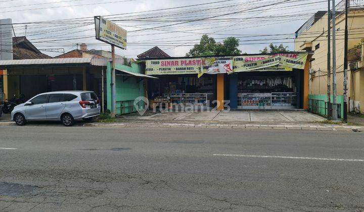 Toko 1 lantai atau tanah strategis jalan adi sumarmo kartasura 1