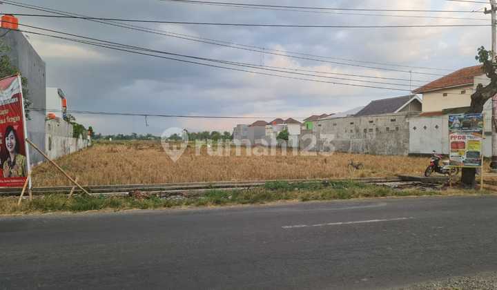Tanah Bagus di Jalan Raya Veteran Perang Kemerdekaan Mojolaban, Sukoharjo, Solo