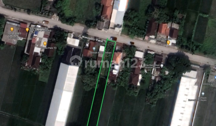 Strategic Land for Sale in Wonosari, Klaten