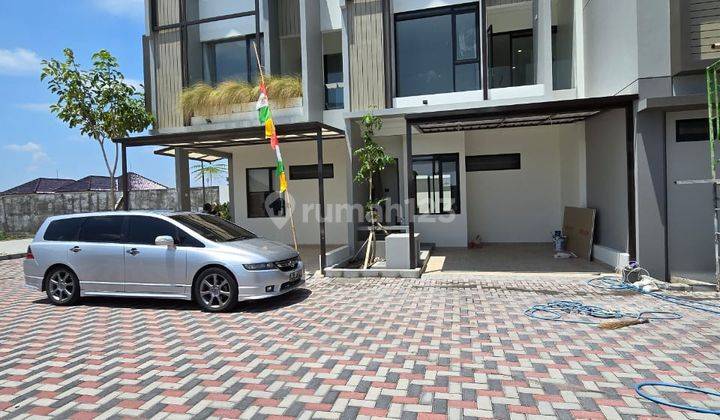 Rumah Baru Minimalis Modern Di Cluster Elite Gentan Dekat Kartasura Solo 1