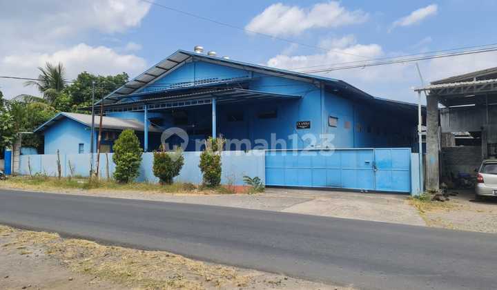 Disewakan Gudang Eks Pabrik Siap Pakai Dekat Jalan Raya Solo Purwodadi