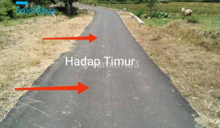 Tanah Siap Bangun Di Sukoharjo Dekat Solo Baru Solo 2