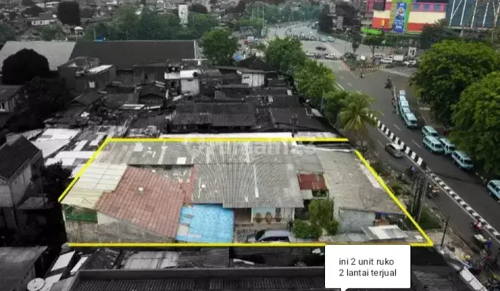 Tanah + Bangunan Rumah Murah Depan Pgc Cililitan Jakarta Timur