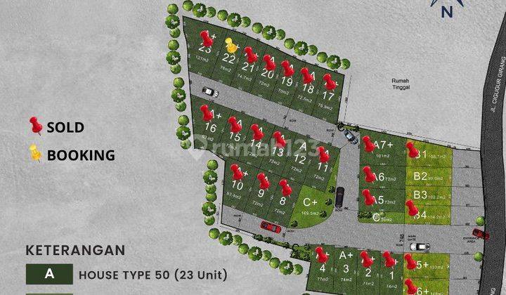 Dijual Rumah Baru Di Ciwaruga Dekat Geger Kalong Bandung 2