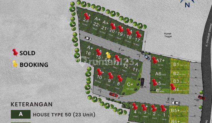 Ruko baru 2 lantai di Ciwaruga cocok buat usaha atau kantor dekat ke Gegerkalong Bandung 2