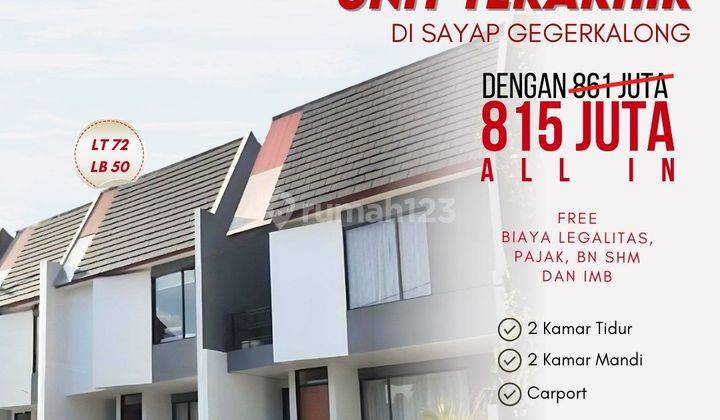 Dijual Rumah Minimalis  2 Lantai Di Ciwaruga Sayap Geger Kalong Setiabudi Bandung 1