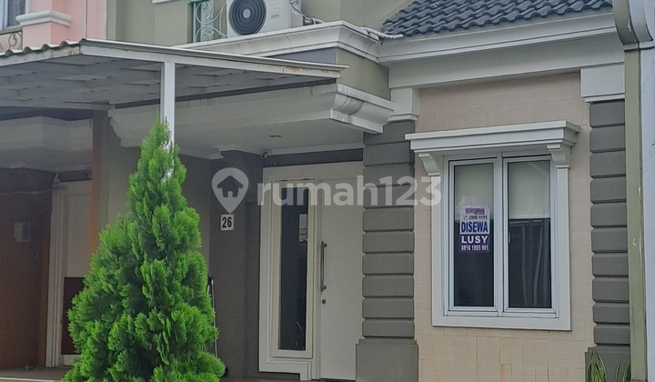 Disewakan Cluster Samara Gading Serpong Kondisi Semi.furnish Rapi Renovasi Siap Huni 2