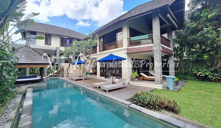 Semi Furnished Two Storey Villa Located On Jalan Bumbak, Badung For Leasehold Close To International Schools  2