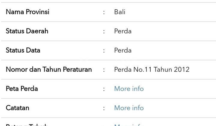Dijual Tanah Los Pantai di Perancak Negara Udb 689 3