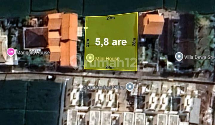 Prime Leasehold Land Near Cemagi Beach | Pg 116 Prime Leasehold Land Near Cemagi Beach | Pg 116