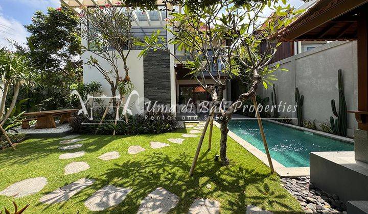 Villa Baru Unfurnished 2 Lantai Untuk di Kontrak di Pererenan Badung Bali