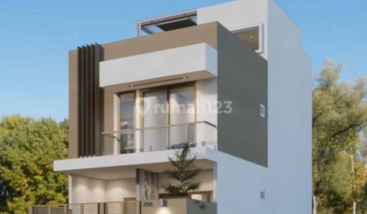 Rumah 2 lantai minimalis modern di puloasem  2