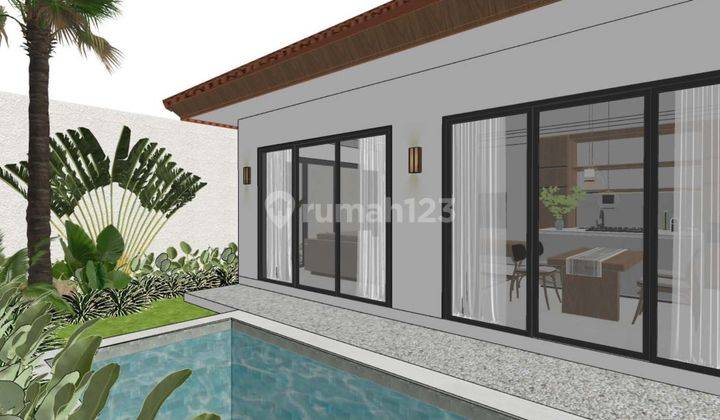 Leasehold - Brand new modern villa in Kedampang, Kerobokan 2