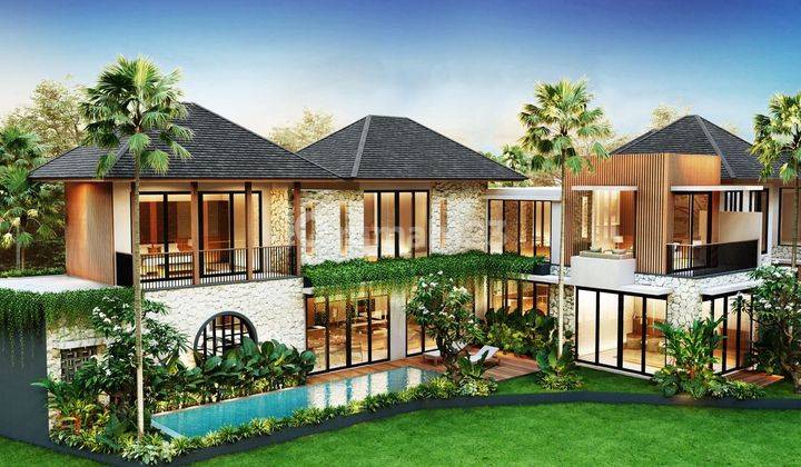 Freehold - Brand new modern villa complex with good villa management in famous area Canggu ( Type R.V.C 4 bedrooms + 1 maid room ) 1