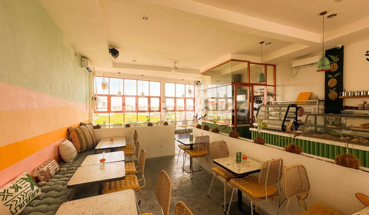 Turnkey Business Cafe Fully Operational For Sale Close To Obsidian Gym Bali In The Heart Of Pererenan, Bali