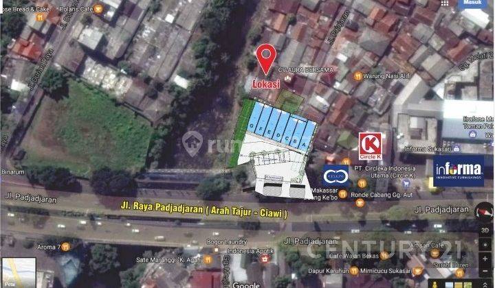 Jual Tanah Di Jalan Pajajaran Kota Bogor 1