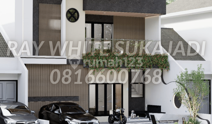 Rumah baru minimalis modern dalam cluster area Gerlong