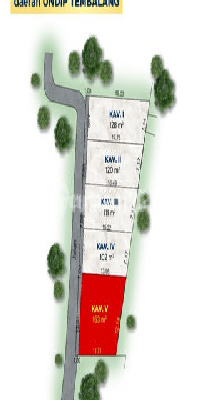 Tanah Undip Utk Kos-kosan Ring 1 Ke Kampus Tembalang 