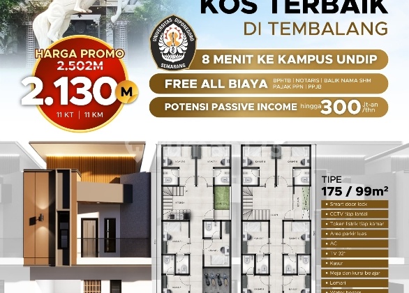 Promo Plus Furnished dan Free Biaya Kost Undip Tembalang Semarang Promo Plus Furnished dan Free Biaya Kost Undip Tembalang Semarang