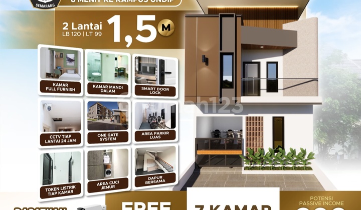 Spesial Promo Kost Undip Full Furnished Tembalang Semarang