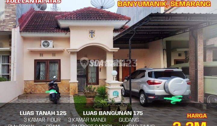 Rumah Dekat Undip Di Lingkungan Elite Graha Estetika Tembalang 1