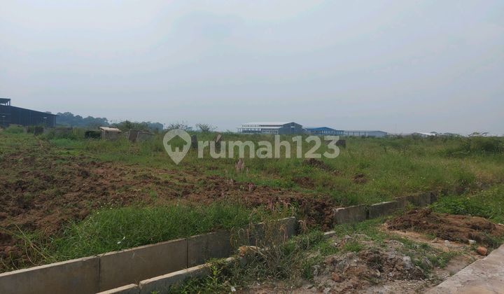 Kavling Siap Bangun untuk Industri/Pabrik Siap Bangun di Kawasan Strategis Dekat Tol Legok ,Bsd City