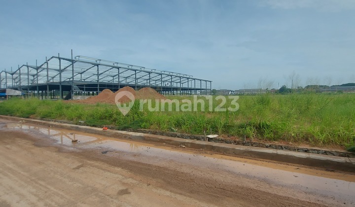 Tanah Siap Bangun untuk untuk Industri Harga Murah.