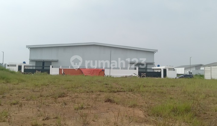 Gudang Baru Bangun Di Jual Lokasi Strategis Kawasan Industri Samping Bsd City.