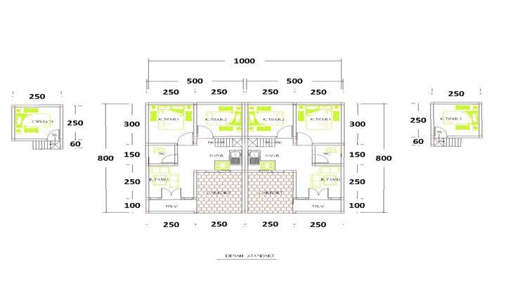 Dijual Rumah Desain Mezzanin Murah Dipusat Kota Medan. 2