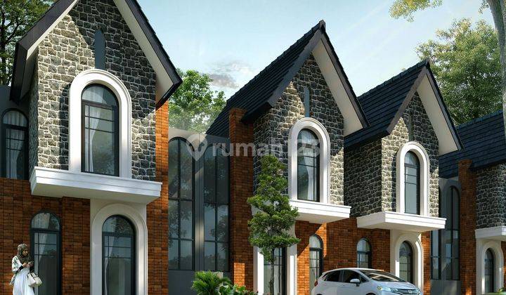 Villa Kota Batu Desain Minimalis Modern Lokasi Dekat Perbelanjaan