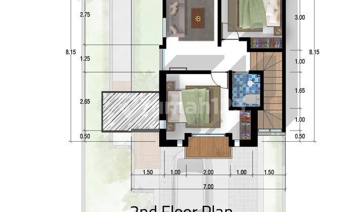 BELI VILLA DI KOTA BATU DENGAN VIEW GN PANDERMAN DAN GN ARJUNA