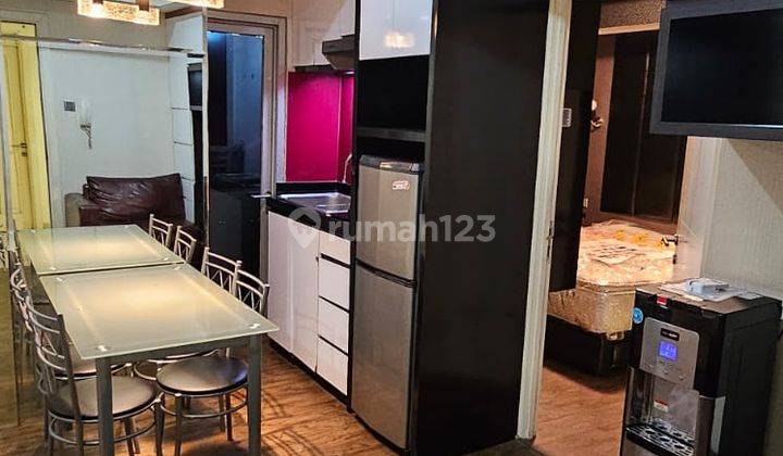 JUAL CEPET BU Full Furnished Unit Gabungan 2BR + Studio Apartment Green Lake Sunter NPR 1
