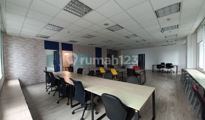 Sewa Kantor Furnish Menara Dea Tower 1 Luas 265Sqm Open Space