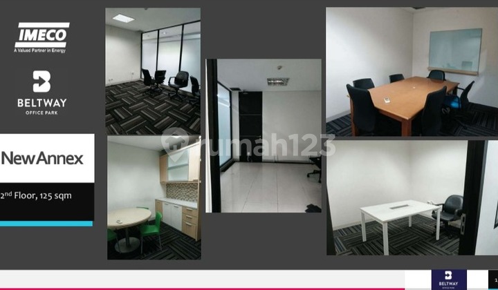 FOR RENT BELTWAY OFFICE SPACE 125sqm FURNISHED