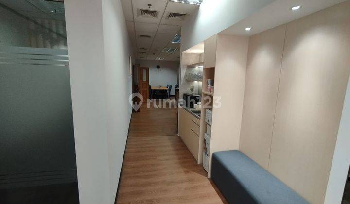 SEWA KANTOR FURNISH 6 PAX SUDAH FREE LISTRIK DAN FASILITAS LENGKAP 2