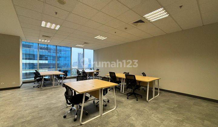 SEWA KANTOR FURNISH NEW MENARA SUN LIFE 160sqm  2